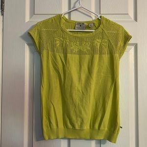 Yellow Maison Scotch Sweater